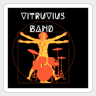 Vitruvius band  art Da Vinci orchestra Magnet